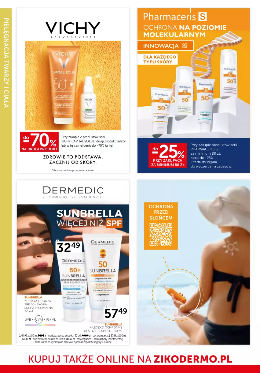 Gazetka promocyjna Ziko - Gazetka Ziko Dermo - ważna 10.07 do 23.07.2025 - strona 8 - produkty: Acer, Pharmaceris, Ser, Vichy