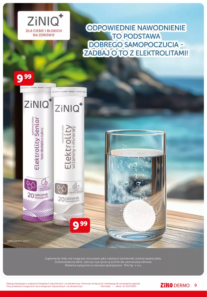 Gazetka promocyjna Ziko - Gazetka Ziko Dermo - ważna 10.07 do 23.07.2025 - strona 9