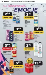 Gazetka promocyjna Netto - Gazetka - ważna od 31.07 do 31.07.2024 - strona 4 - produkty: Sok, Gra, Napój energetyczny, Granat, Tiger, Napój gazowany, Tymbark, Oshee, Cappy, Woda, Mango, Napój, Hortex