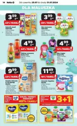 Gazetka promocyjna Netto - Gazetka - ważna od 31.07 do 31.07.2024 - strona 6 - produkty: HiPP, Ser, Ryż, Mus, Serek, Tonik, Baton, Deser, Hipp Bio