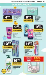 Gazetka promocyjna Netto - Gazetka - ważna od 31.07 do 31.07.2024 - strona 7 - produkty: Palmolive, Odzywka do włosów, Bell, Szczoteczka do zębów, Zestaw do paznokci, Chusteczki, Kosmetyki dla dzieci, Szampon, Dzieci, Bella, Elmex, Szczoteczka