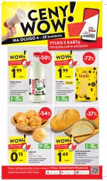 Gazetka promocyjna Intermarche - Ceny wow - Gazetka - ważna od 28.04 do 28.04.2024 - strona 1 - produkty: Ser, Kajzerka, Chleb, Gouda, Mleko