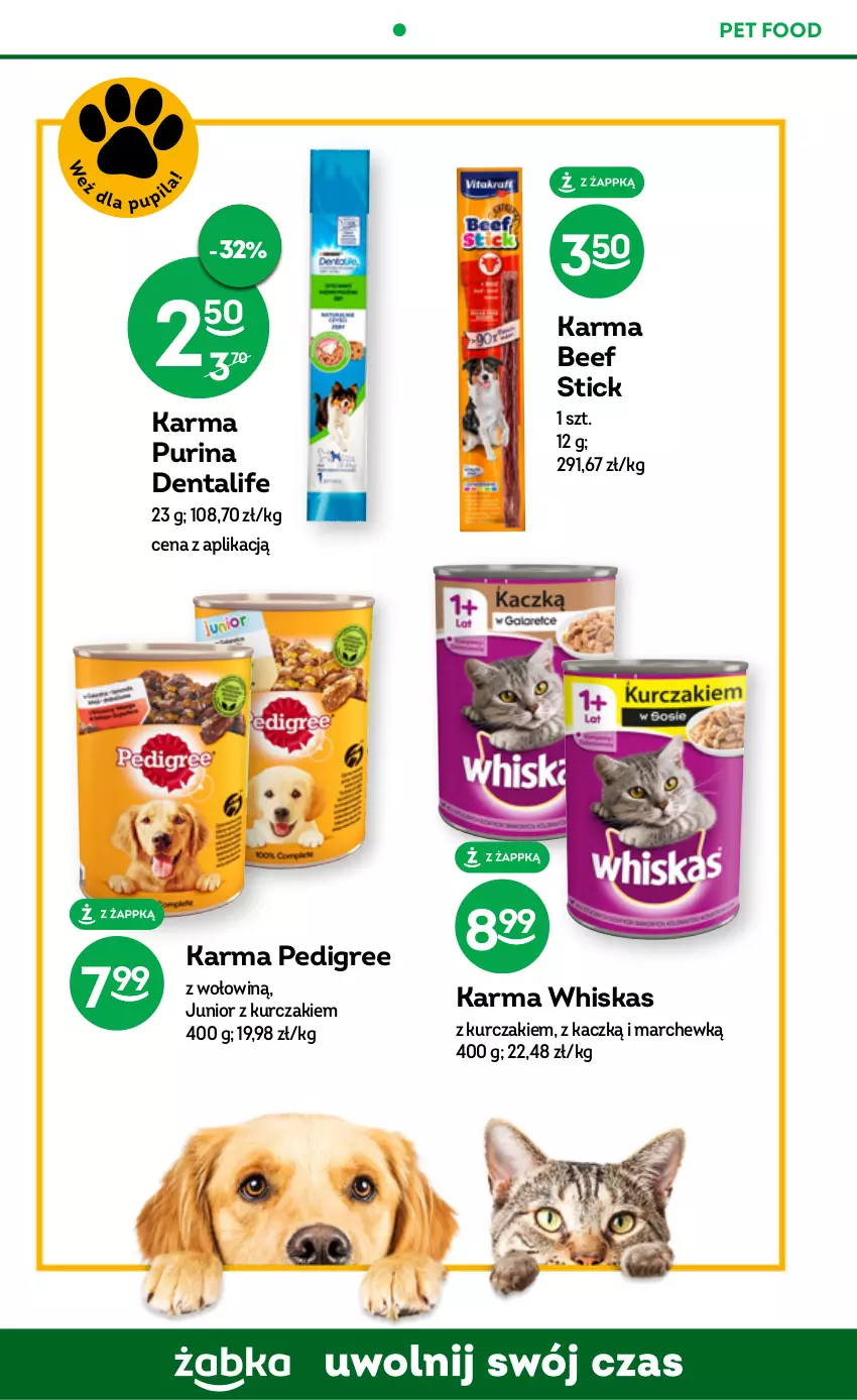 Gazetka promocyjna Żabka - ważna 01.03 do 07.03.2023 - strona 48 - produkty: Kurczak, Pedigree, Pur, Purina, Whiskas