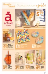 Gazetka promocyjna Auchan - Mieszkaj pięknie z Actuel Hipermarkety - Gazetka - ważna od 09.06 do 09.06.2021 - strona 3 - produkty: Por, Stół, LANA, Szklanka, Miska, LG