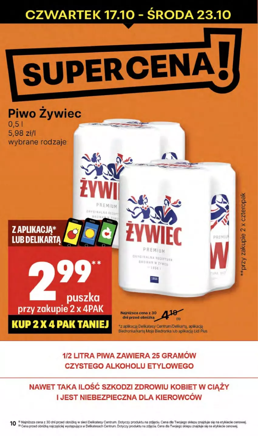 Gazetka promocyjna Delikatesy Centrum - NOWA GAZETKA Delikatesy Centrum od 17 października! 17-23.10.2024 - ważna 17.10 do 23.10.2024 - strona 10 - produkty: Piwo, Rum