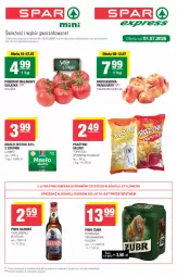 Gazetka promocyjna Spar - Spar-Mini - Gazetka - ważna od 12.07 do 12.07.2026 - strona 1 - produkty: Piwo, Top, Carlsberg, Harnaś, Masło, Pomidor malinowy
