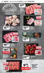 Gazetka promocyjna Netto - Od Poniedziałku - Gazetka - ważna od 18.05 do 18.05.2024 - strona 8 - produkty: Kurczak, Mięso mielone, Gulasz wołowy, Karkówka wieprzowa, Schab wieprzowy, Mięso