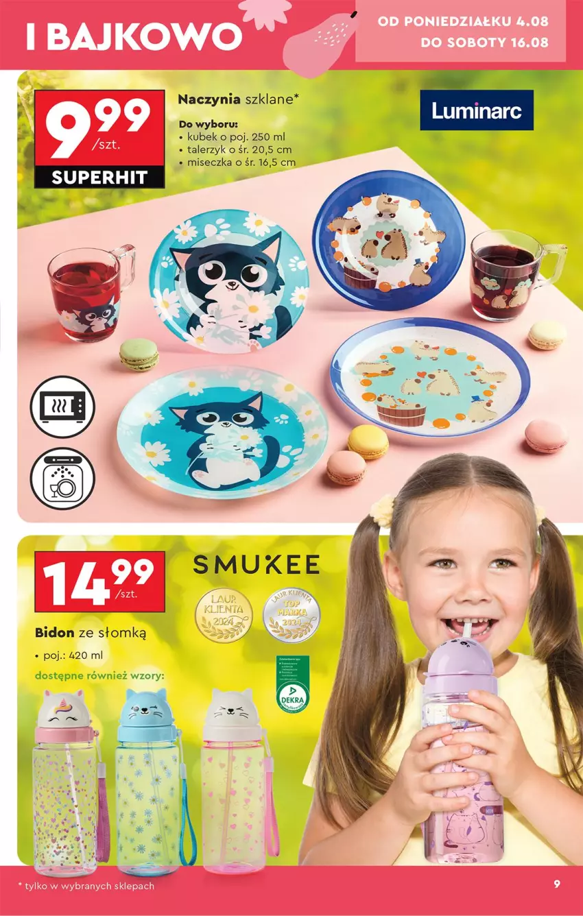 Gazetka promocyjna Biedronka - Okazje Tygodnia - ważna 04.08 do 16.08.2025 - strona 15 - produkty: Kubek, Miseczka, Talerz, Talerzyk