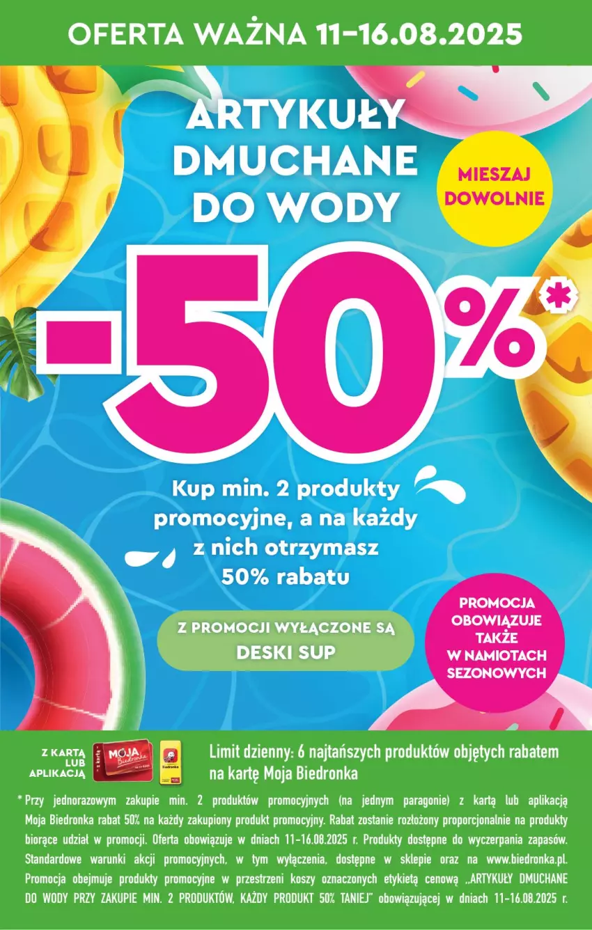 Gazetka promocyjna Biedronka - Okazje Tygodnia - ważna 04.08 do 16.08.2025 - strona 3 - produkty: Namiot