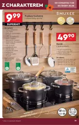 Gazetka promocyjna Biedronka - Okazje Tygodnia - Gazetka - ważna od 16.08 do 16.08.2025 - strona 39 - produkty: Chochelka, Przybory kuchenne, Makaron, Ser, Noż, Garnek, Trzepaczka, Wanna, Tarka, Obieraczka, Cedzak