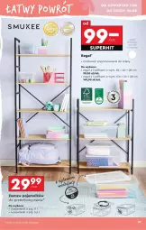 Gazetka promocyjna Biedronka - Okazje Tygodnia - Gazetka - ważna od 16.08 do 16.08.2025 - strona 43 - produkty: Pojemnik, Regał, Półka