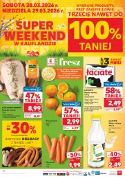 Gazetka promocyjna Kaufland - Gazetka tygodnia - Gazetka - ważna od 31.03 do 31.03.2026 - strona 12 - produkty: Piec, Warzywa, Kaczka, Pomarańcze, Tusz, Laur, Pieczywo, Owoce, Waga, Masło, Olej, Mleko