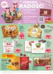 Gazetka promocyjna Kaufland - Gazetka tygodnia - Gazetka - ważna od 31.03 do 31.03.2026 - strona 15 - produkty: Ser, Por, Praliny, Kosz, Raffaello, Ferrero Rocher, Lody, Czekolada, Toffifee, Ferrero, Bomboniera, Waga, Merci, Lindt, Kokos, Fa