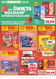 Gazetka promocyjna Kaufland - Gazetka tygodnia - Gazetka - ważna od 31.03 do 31.03.2026 - strona 6 - produkty: Ciastka, Nutella, Sok, Por, Koc, Rio Mare, Kawa mielona, Kawa, Mleczko, Lipton, Ptasie mleczko, Ferrero, E. Wedel, Waga, Milka