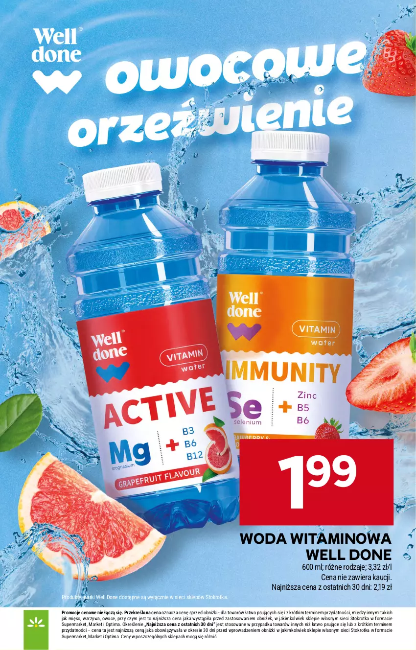 Gazetka promocyjna Stokrotka - Supermarket - ważna 02.07 do 08.07.2026 - strona 11 - produkty: Mięso, Optima, Owoce, Warzywa, Woda