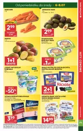 Gazetka promocyjna Stokrotka - Supermarket - Gazetka - ważna od 08.07 do 08.07.2026 - strona 7 - produkty: Jogurt naturalny, Krakus, Warzywa, Por, Gra, Jogurt, Mlekovita, Szynka, Optima, Farm Milk, Sport, Owoce morza, Krewetki, Danio, Owoce, Masło, Mango, Mięso, Mleko, Fa
