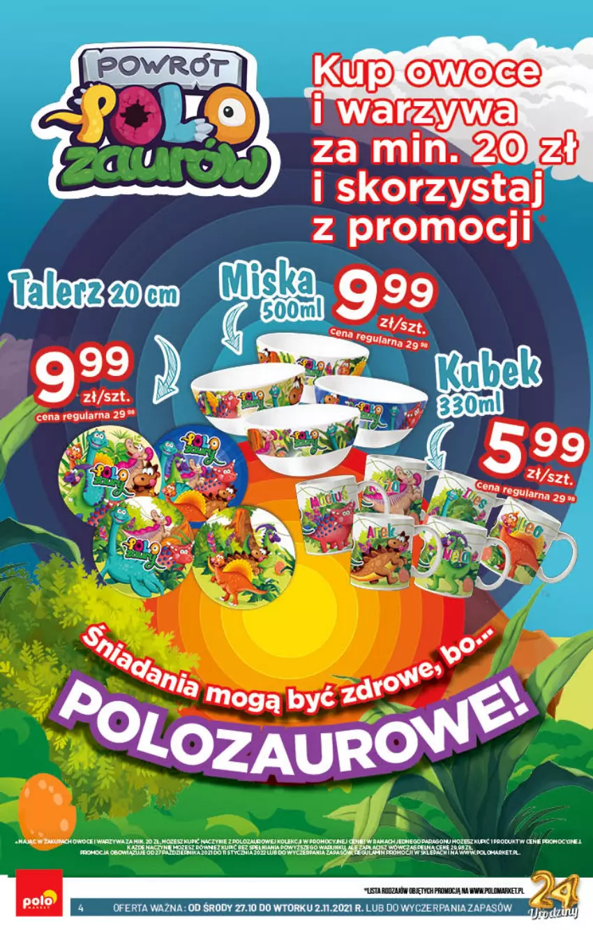 Gazetka promocyjna PoloMarket - Gazetka pomocyjna - ważna 27.10 do 02.11.2021 - strona 4 - produkty: Owoce