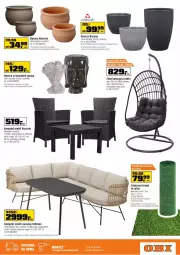 Gazetka promocyjna Obi - Gazetka OBI - Gazetka - ważna od 11.04 do 11.04.2023 - strona 3 - produkty: Sok, Gra, Stolik, Kosz, Narożnik, Siedzisko, Fotel, Poduszka