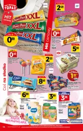 Gazetka promocyjna Topaz - Gazetka - Gazetka - ważna od 30.06 do 30.06.2021 - strona 14 - produkty: Ciastka, Ser, Gerber, Zupa, BoboVita, Chupa Chups, Lion, Czekolada, Baton, Deser, Biszkopty