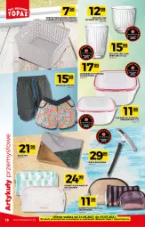Gazetka promocyjna Topaz - Gazetka - Gazetka - ważna od 30.06 do 30.06.2021 - strona 18 - produkty: Top, Kosz, Pojemnik, Lanki, Kosmetyczka