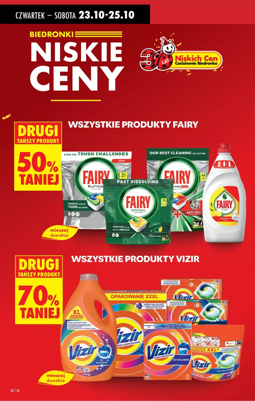 Gazetka promocyjna Biedronka - Od Czwartku - ważna 23.10 do 29.10.2025 - strona 12 - produkty: Fa, Fairy