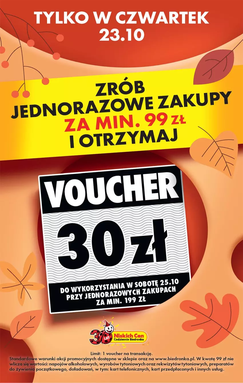 Gazetka promocyjna Biedronka - Od Czwartku - ważna 23.10 do 29.10.2025 - strona 15