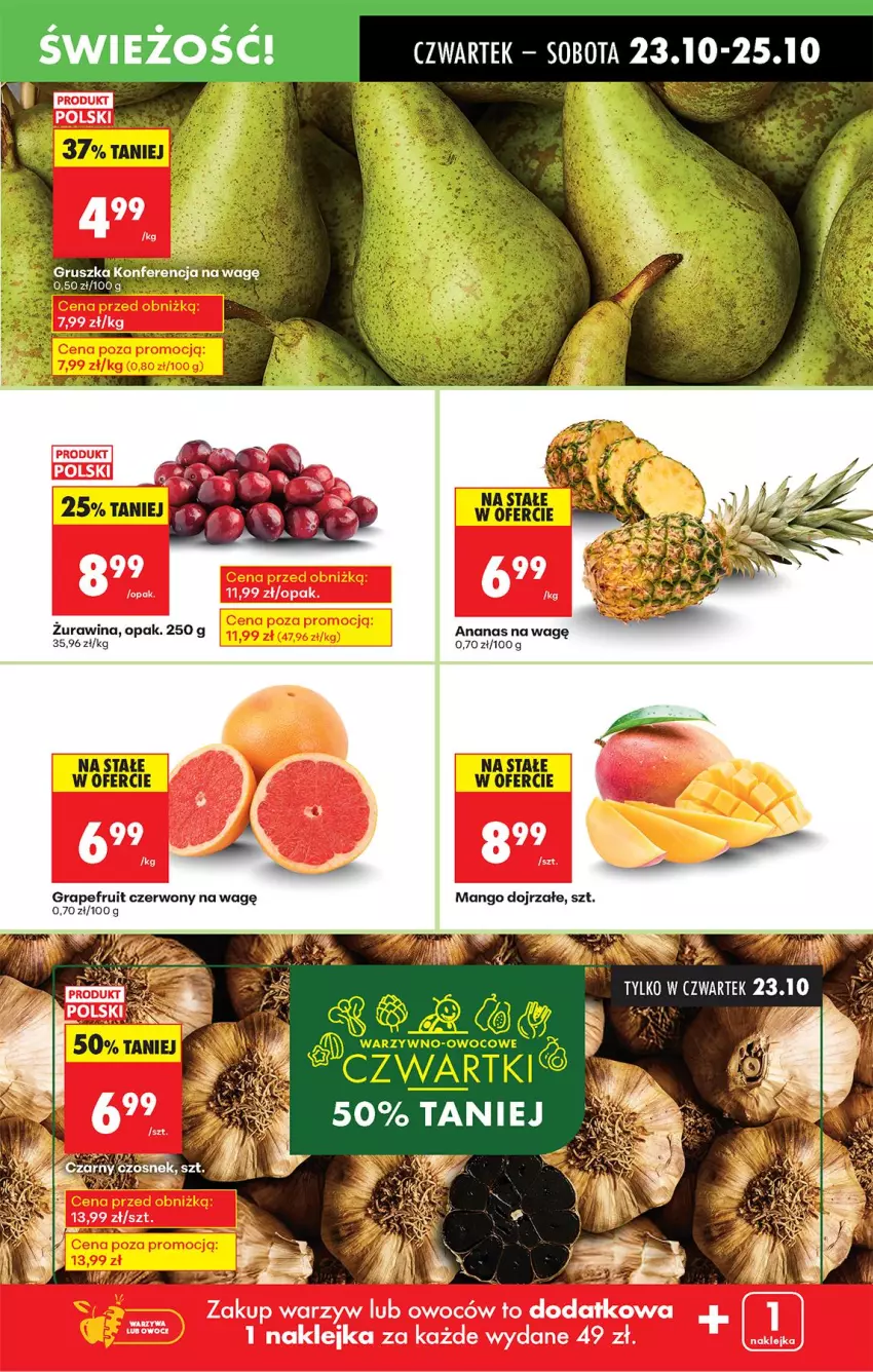 Gazetka promocyjna Biedronka - Od Czwartku - ważna 23.10 do 29.10.2025 - strona 25 - produkty: Ananas, Gra, Klej, Mango