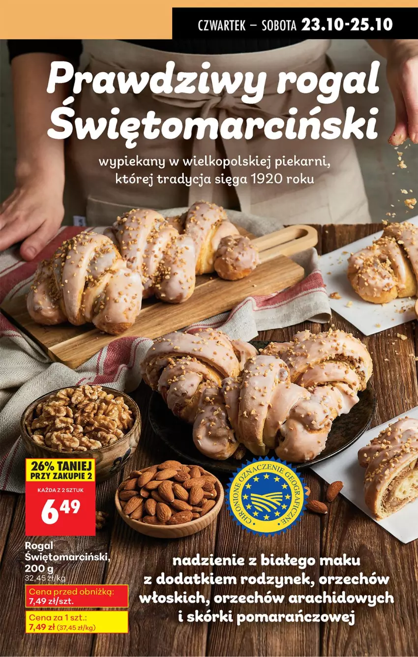 Gazetka promocyjna Biedronka - Od Czwartku - ważna 23.10 do 29.10.2025 - strona 37 - produkty: Rogal