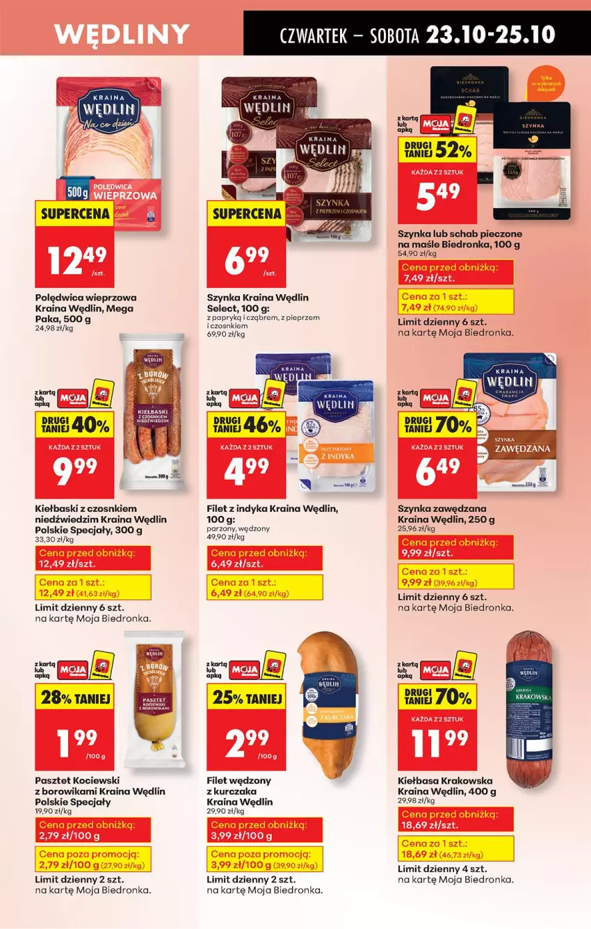 Gazetka promocyjna Biedronka - Od Czwartku - ważna 23.10 do 29.10.2025 - strona 45 - produkty: Koc, Kurczak, Pasztet, Piec, Pieprz, Polędwica, Szynka