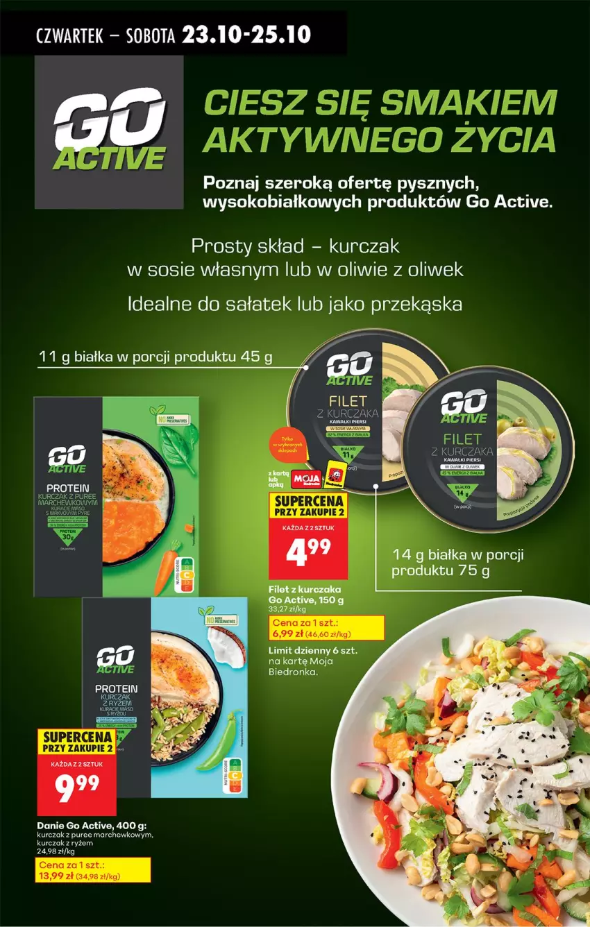 Gazetka promocyjna Biedronka - Od Czwartku - ważna 23.10 do 29.10.2025 - strona 49 - produkty: Fa, Kawa, Kurczak, Por, Pur, Ryż, Sałat, Sok, Sos