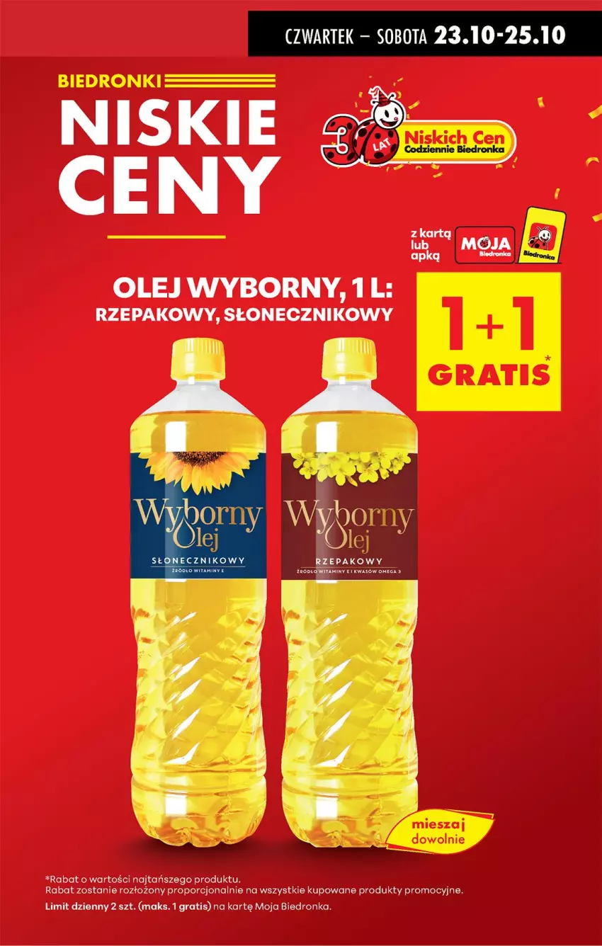 Gazetka promocyjna Biedronka - Od Czwartku - ważna 23.10 do 29.10.2025 - strona 5 - produkty: Gra, Olej, Por