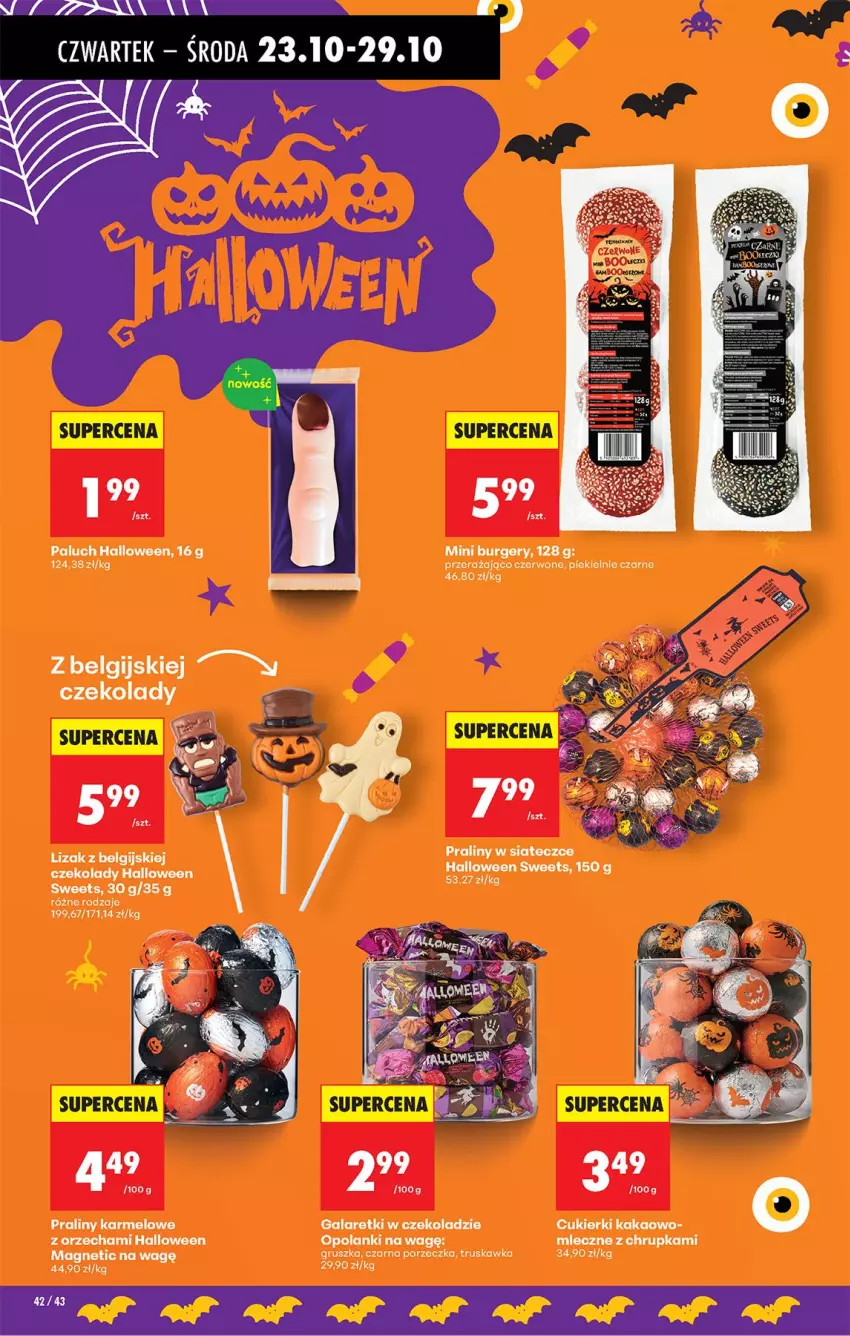 Gazetka promocyjna Biedronka - Od Czwartku - ważna 23.10 do 29.10.2025 - strona 56 - produkty: Cukier, Cukierki, Gala, Galaretki, Kakao, Lanki, LG, Por, Praliny