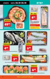 Gazetka promocyjna Biedronka - Od Czwartku - Gazetka - ważna od 29.10 do 29.10.2025 - strona 38 - produkty: Polędwica, Filet z sandacza, Krewetki, Dorsz, Sandacz, Filet z dorsza atlantyckiego, LG