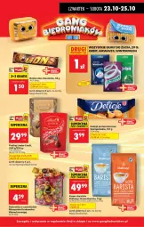 Gazetka promocyjna Biedronka - Od Czwartku - Gazetka - ważna od 29.10 do 29.10.2025 - strona 71 - produkty: Gin, Kawa ziarnista, Praliny, Lindor, Dallmayr, Kawa, Wawel, Galaretka, Orbit, Delicje, Gala