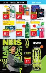 Gazetka promocyjna Biedronka - Od Czwartku - Gazetka - ważna od 29.10 do 29.10.2025 - strona 76 - produkty: Napój energetyczny, Coca-Cola, Pepsi, Napój gazowany, Oshee, Fanta, Napój niegazowany, Sprite, Napój, LG, Fa