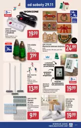 Gazetka promocyjna Aldi - Artykuły przemysłowe i tekstylia - Gazetka - ważna od 29.11 do 29.11.2025 - strona 11 - produkty: Ubrania, Top, Choinka, Inka, Wycieraczka, Wieszak, Znicz, Miotła, Kokos, Listwa, LG
