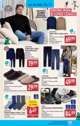 Gazetka promocyjna Aldi - Artykuły przemysłowe i tekstylia - Gazetka - ważna od 29.11 do 29.11.2025 - strona 5 - produkty: Podkoszulek, Sweter, Kapcie, Buty, Sony, Karp, Kosz, Wełna, Kalesony, Moda, Fa