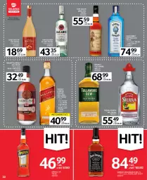 Gazetka promocyjna Selgros - Oferta spożywcza - Gazetka - ważna od 01.03 do 01.03.2023 - strona 22 - produkty: Biały Bocian, Rum, Gin, Whiskey, Tequila, Johnnie Walker, Bacardi, Whisky, Brandy, Aperol