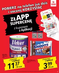 Gazetka promocyjna Selgros - Oferta spożywcza - Gazetka - ważna od 01.03 do 01.03.2023 - strona 3 - produkty: Velvet, Ręcznik, Baton, Knoppers