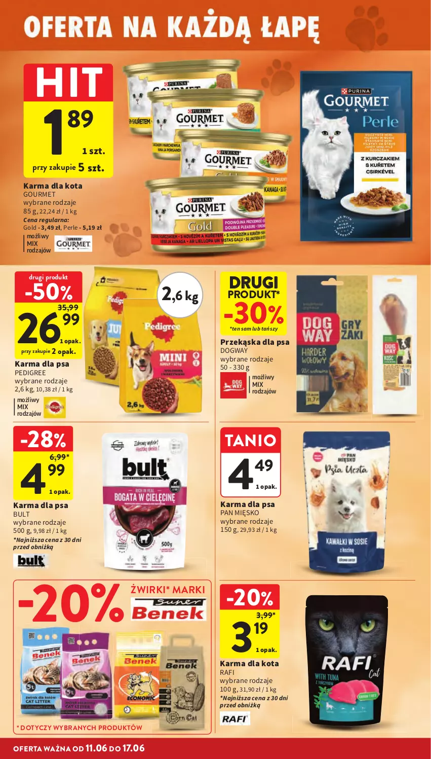 Gazetka promocyjna Intermarche - Gazetka promocyjna - ważna 11.06 do 17.06.2026 - strona 38 - produkty: Pedigree