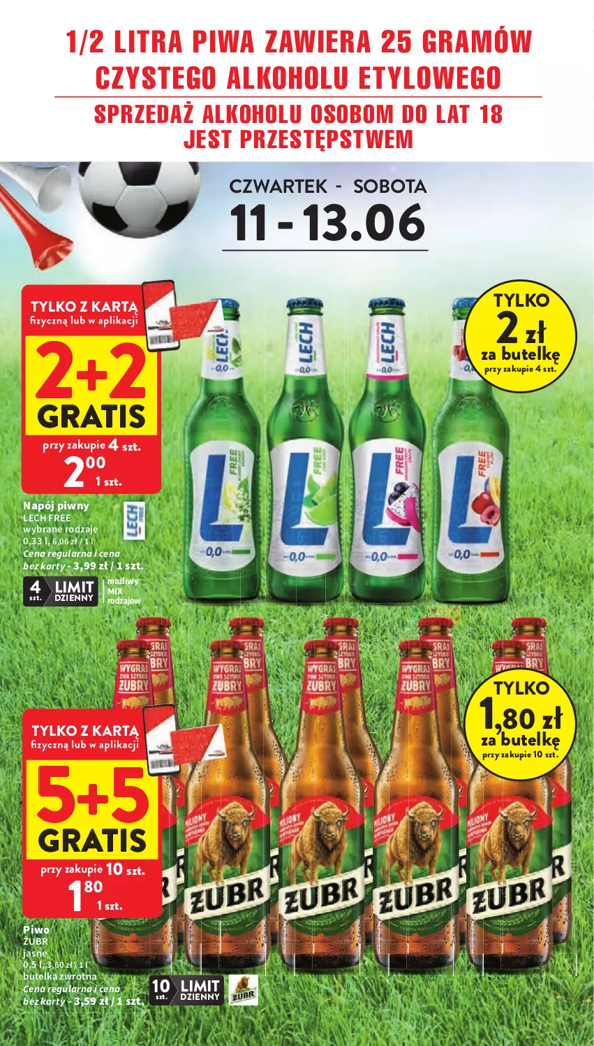 Gazetka promocyjna Intermarche - Gazetka promocyjna - ważna 11.06 do 17.06.2026 - strona 4 - produkty: Gra, Napój, Piwa, Piwo