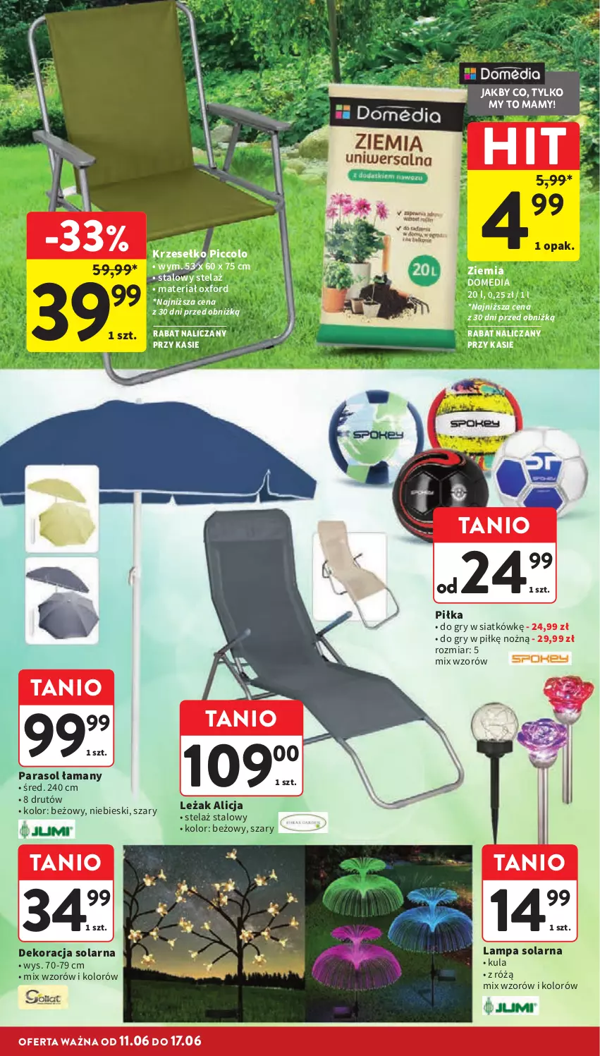 Gazetka promocyjna Intermarche - Gazetka promocyjna - ważna 11.06 do 17.06.2026 - strona 44 - produkty: Gry, Lampa, Noż, Parasol