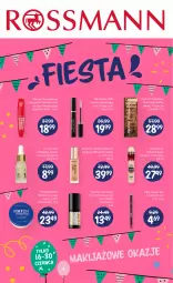 Gazetka promocyjna Rossmann - Fiesta - Gazetka - ważna od 30.06 do 30.06.2021 - strona 32 - produkty: Top, Ser, Rum, Podkład do twarzy, Eveline, Bell, Lovely, Maybelline, Tran, Tusz, Lack, Serum, Kredka, Puder, Max Factor, Always, Paleta, Bourjois, Lakier hybrydowy, Wibo, Podkład, Lakier, Fa