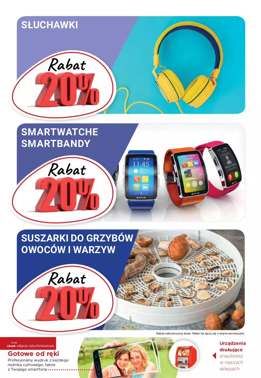 Gazetka promocyjna Bi1 - Uczta smaków - ważna 01.09 do 07.09.2021 - strona 10 - produkty: Słuchawki, Smartband, Smartfon, Smartwatch, Suszarki