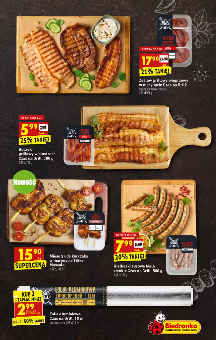 Gazetka promocyjna Biedronka - W tym tygodniu - ważna 31.05 do 05.06.2021 - strona 13 - produkty: Fa, Grill, Kurczak, Mięso, Mięso z uda kurczaka