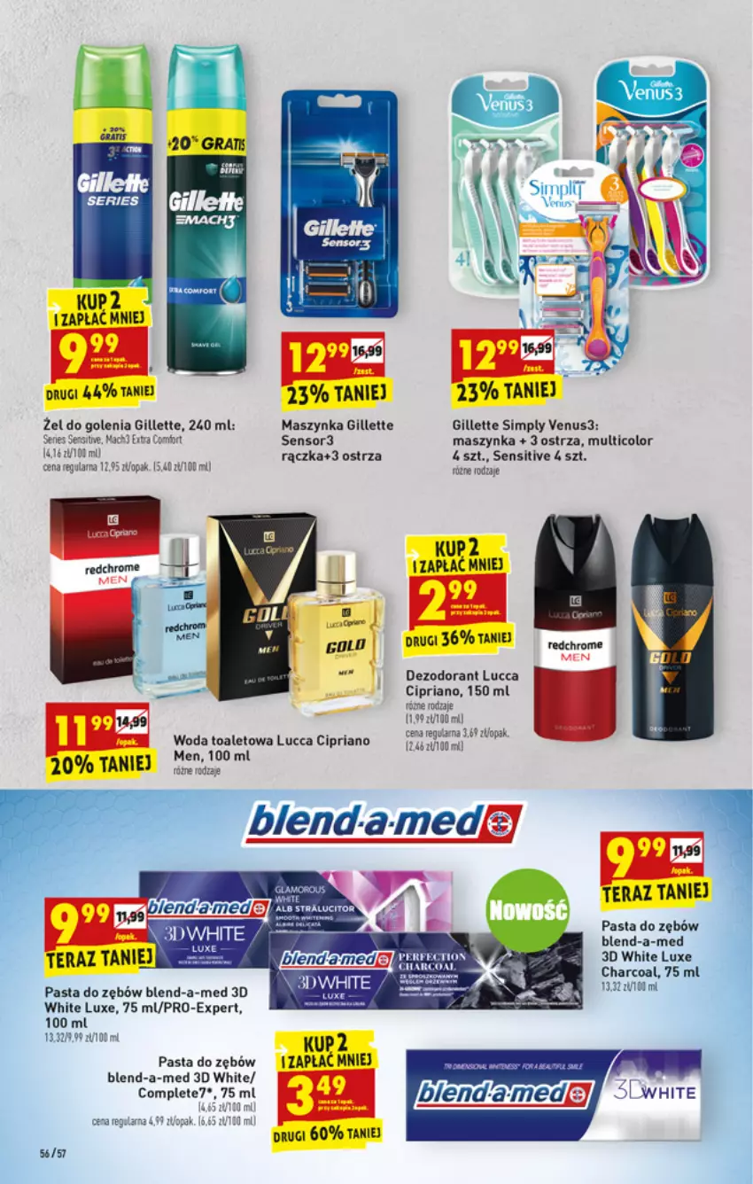 Gazetka promocyjna Biedronka - W tym tygodniu - ważna 31.05 do 05.06.2021 - strona 56 - produkty: Blend-a-Med, Dezodorant, Gillette, Maszynka, Pasta do zębów, Ser, Szynka, Venus, Woda, Woda toaletowa