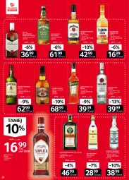 Gazetka promocyjna Selgros - Oferta spożywcza - Gazetka - ważna od 17.02 do 17.02.2021 - strona 20 - produkty: Rum, Gin, Gra, Whiskey, Soplica, Jameson, Bacardi, Whisky, Jim Beam, Likier, Aperol