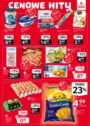 Gazetka promocyjna Selgros - Oferta spożywcza - Gazetka - ważna od 17.02 do 17.02.2021 - strona 7 - produkty: Pierogi, Ciasto francuskie, Warzywa, Sos, Gin, Jaja, Paluszki rybne, Pizza, Frytki