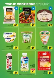 Gazetka promocyjna Carrefour - Gazetka Express - Gazetka - ważna od 14.11 do 14.11.2022 - strona 2 - produkty: Serek wiejski, Pierogi, Ser, Piątnica, Kosz, Tarta, Serek homogenizowany, Lody, Serek, Pizza, Napój mleczny, Danio, Napój, Tartare