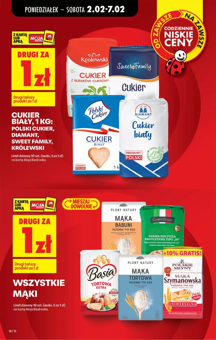 Gazetka promocyjna Biedronka - Gazetka - ważna 02.02 do 09.02.2026 - strona 12 - produkty: Babuni, Bell, Cukier, Diamant, Fa, Mąka, Pizza